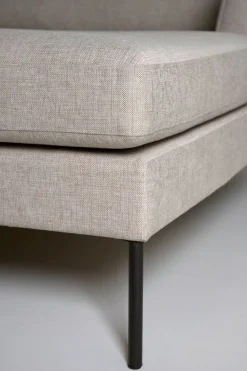 Setetrekk pakke åpen ende venstre beige - 60x60x60 cm