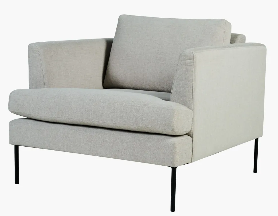 Setetrekkpakke loungestol beige - 40x40x60 cm