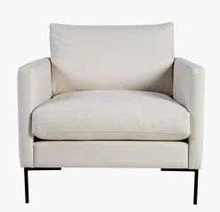 Setetrekkpakke loungestol hvit - 40x40x60 cm