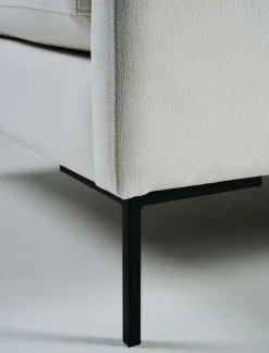 Setetrekkpakke loungestol hvit - 40x40x60 cm