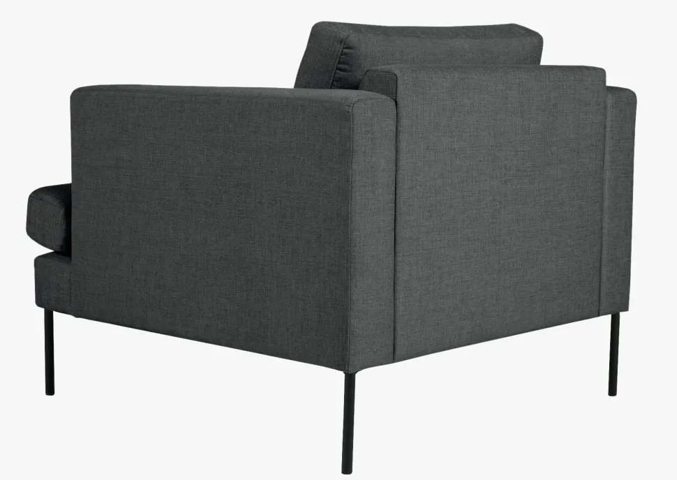 Setetrekkpakke loungestol grå - 40x40x60 cm