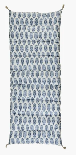Sittepute blå - 60x140x7 cm