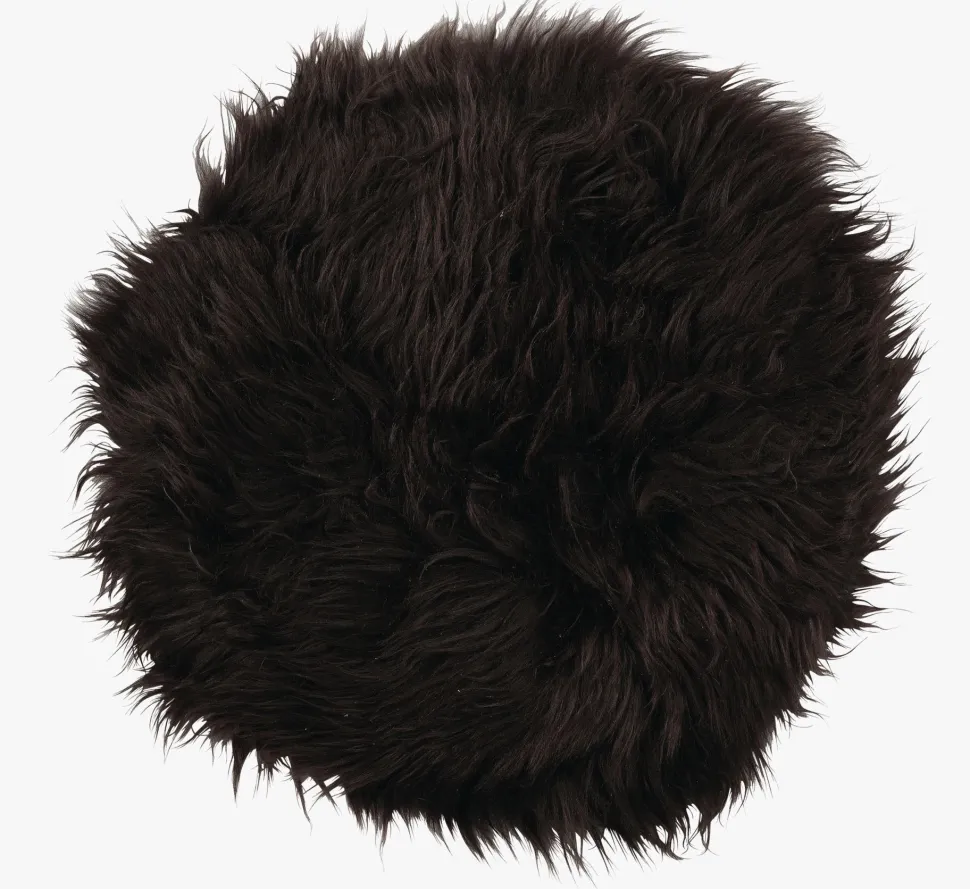 Sitteunderlag mørk brun - 34 cm
