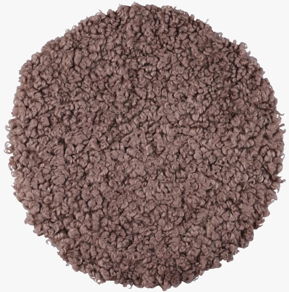 Sitteunderlag taupe - ø34 cm