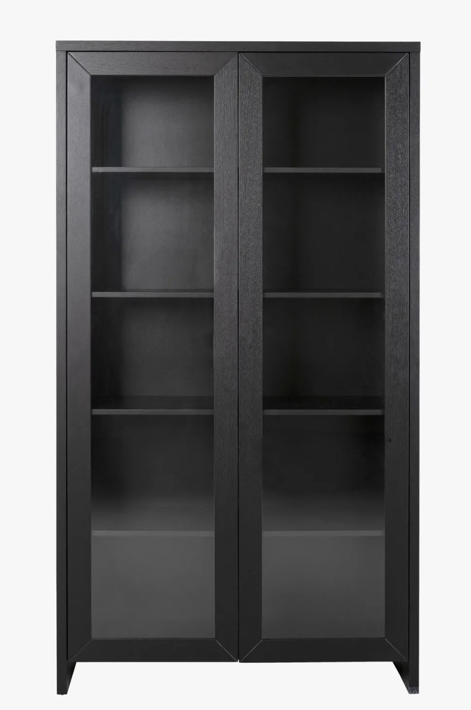 Skap svart - 100x40x183 cm