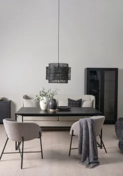 Skap svart - 100x40x183 cm