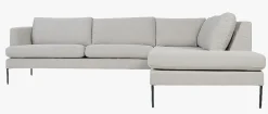 Sofa åpen ende høyre beige - 269x220x80 cm