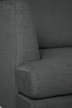 Sofa åpen ende venstre grå - 269x222x80 cm