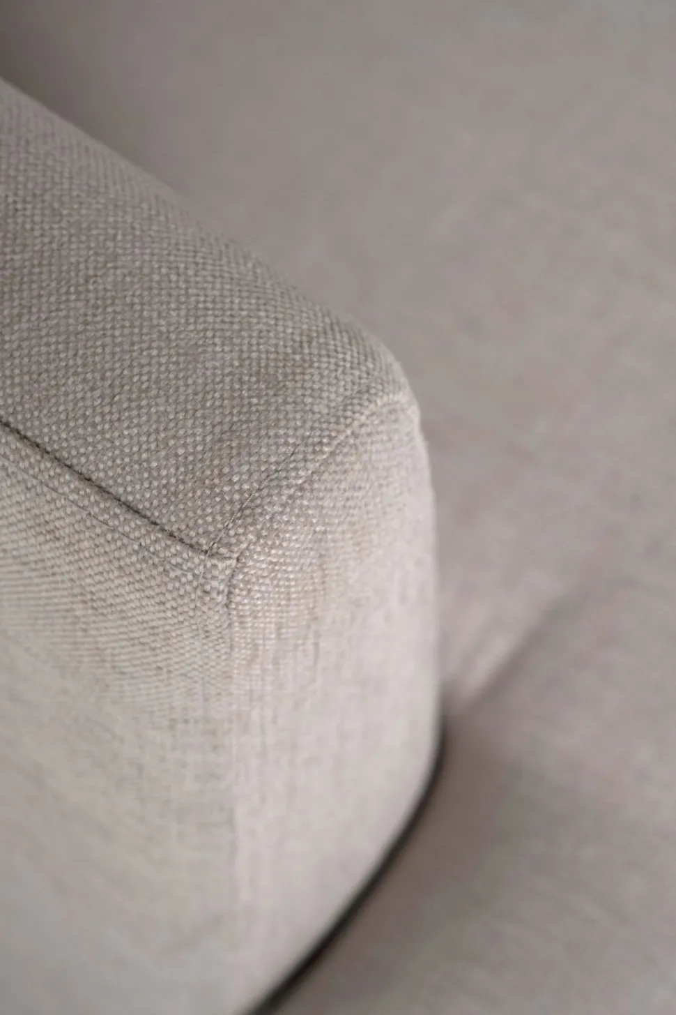 Sofa sjeselong høyre beige - 300x156x80 cm