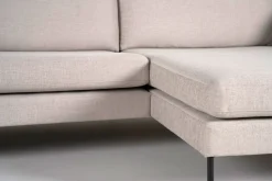 Sofa sjeselong høyre beige - 300x156x80 cm