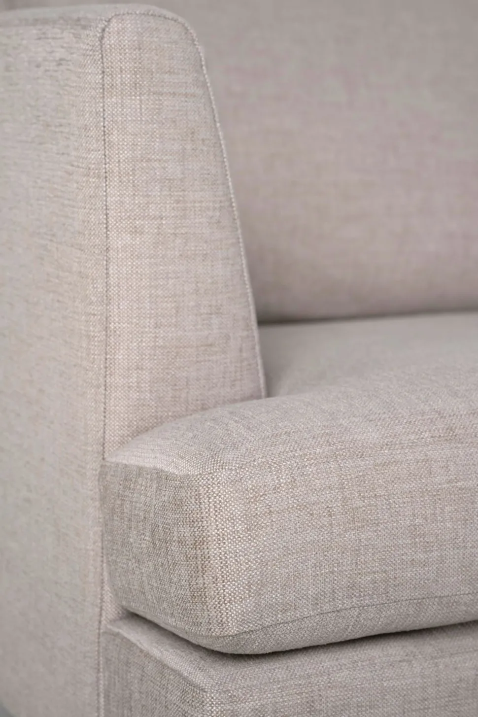 Sofa sjeselong høyre beige - 300x156x80 cm