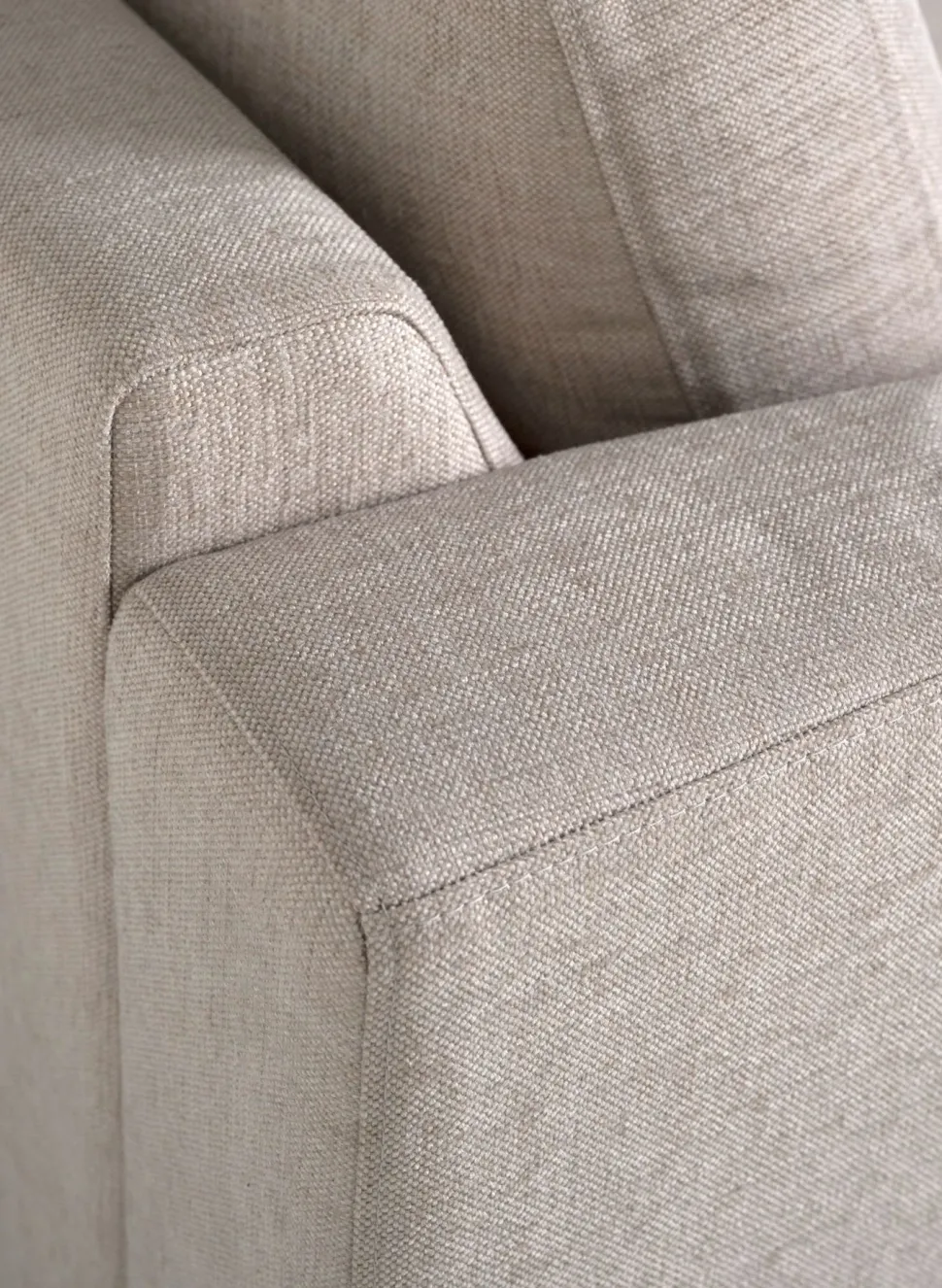 Sofa sjeselong høyre beige - 300x156x80 cm