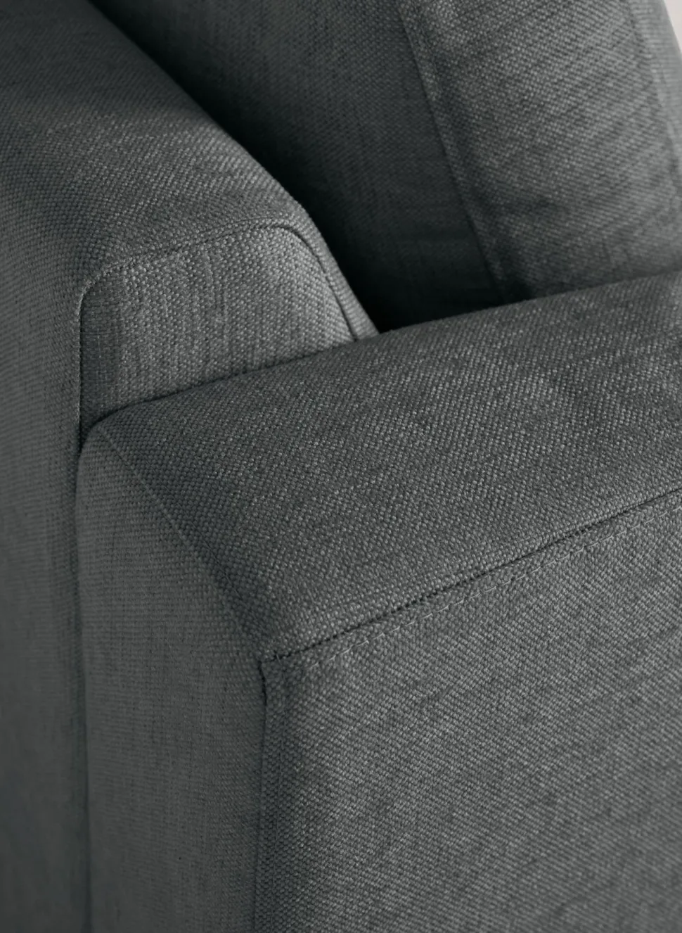 Sofa sjeselong høyre grå - 300x156x80 cm