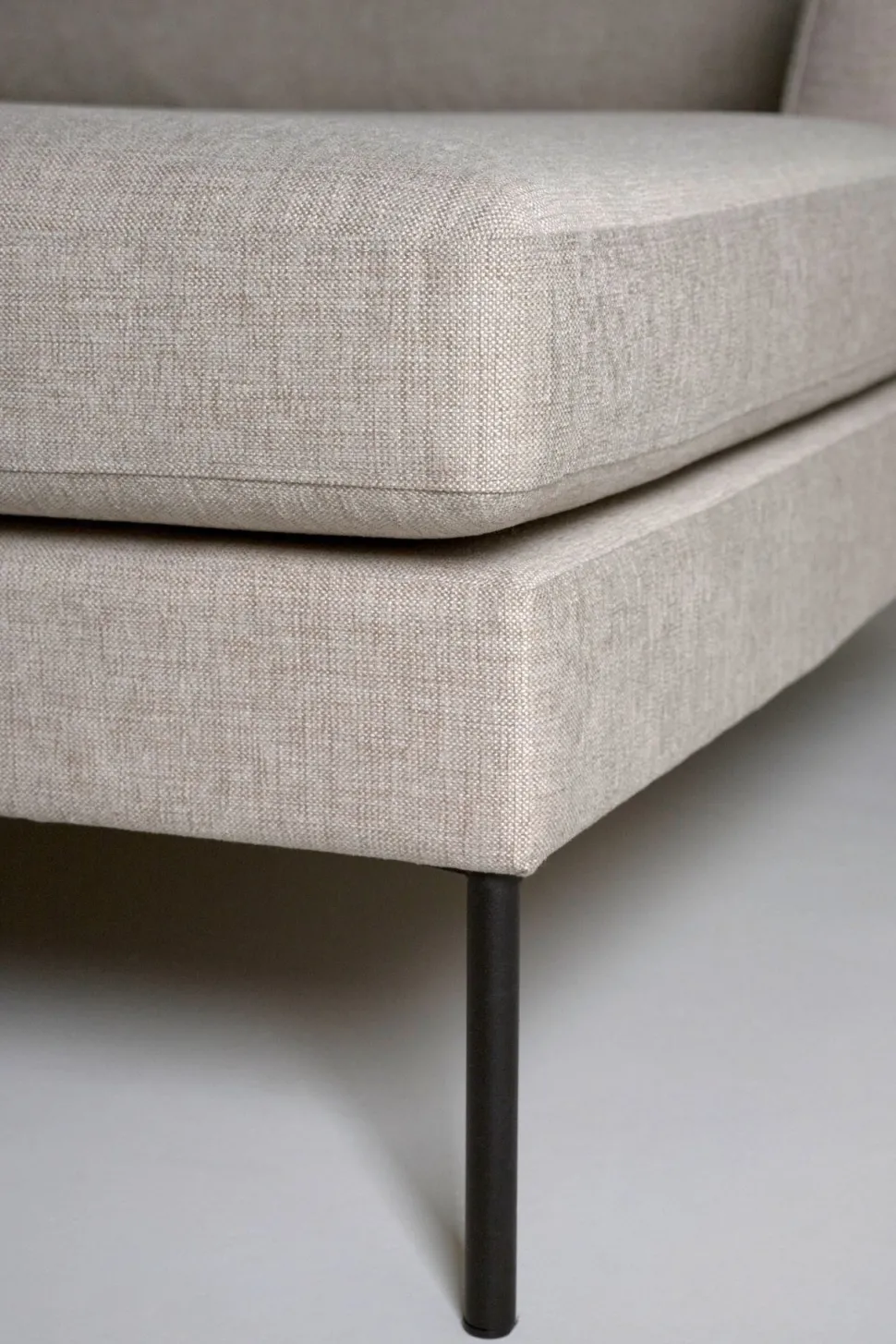 Sofa sjeselong venstre beige - 300x156x80 cm