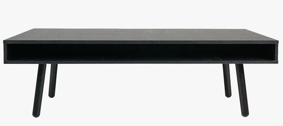 Sofabord høy modell svart - 70x130x48 cm