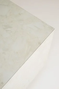 Sofabord multi beige - 75x75x35 cm