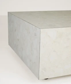 Sofabord multi beige - 75x75x35 cm