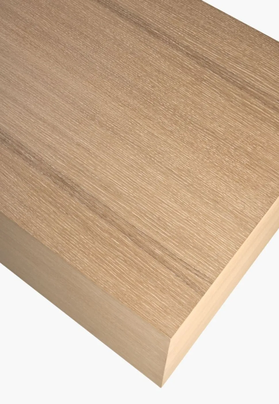 Sofabord natur - 75x75x35 cm