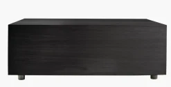 Sofabord svart - 75x75x35 cm