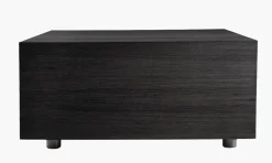 Sofabord svart - 75x75x35 cm