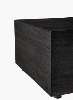 Sofabord svart - 75x75x35 cm