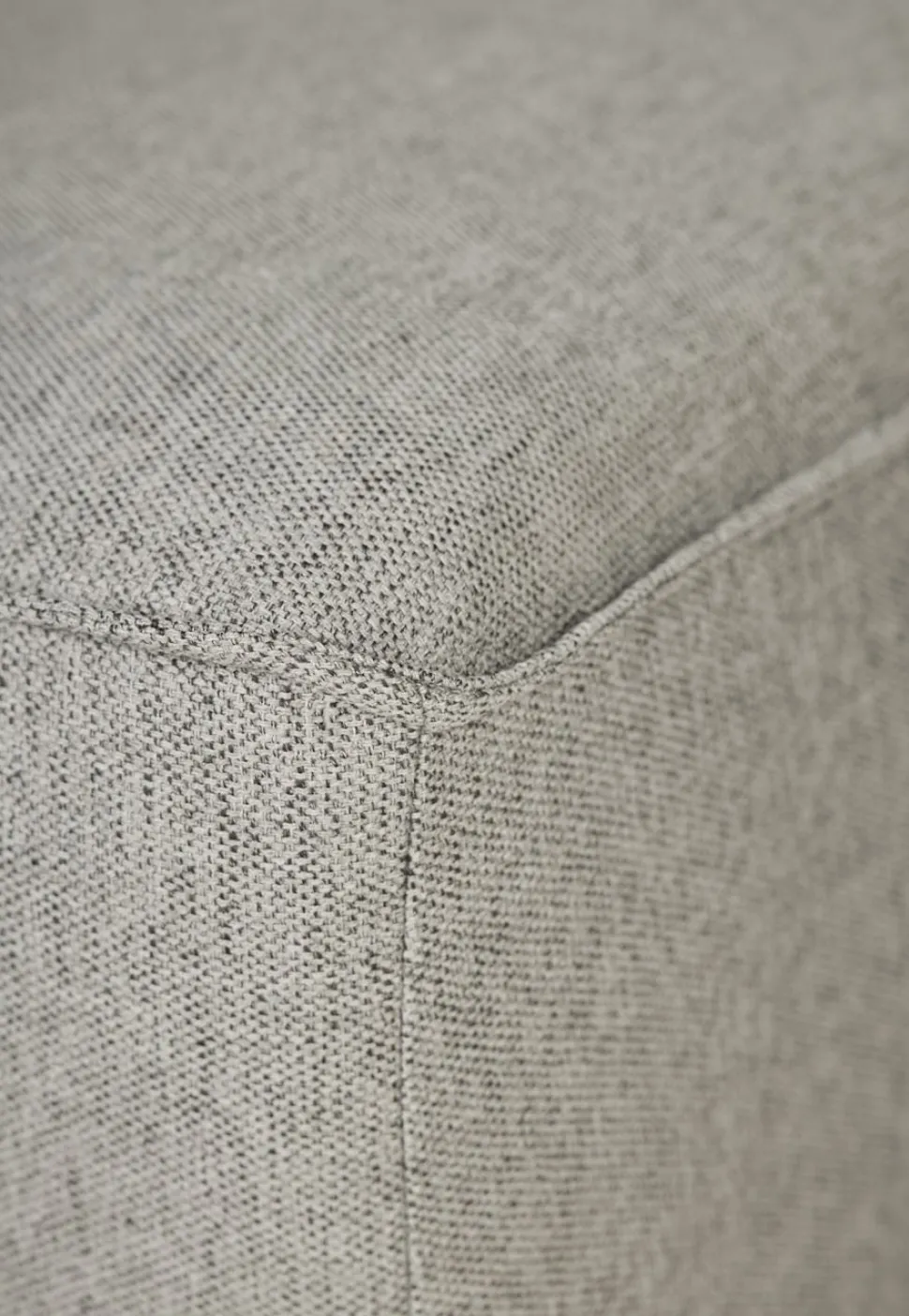 Sofamodul puff small grå - 93x64x44 cm