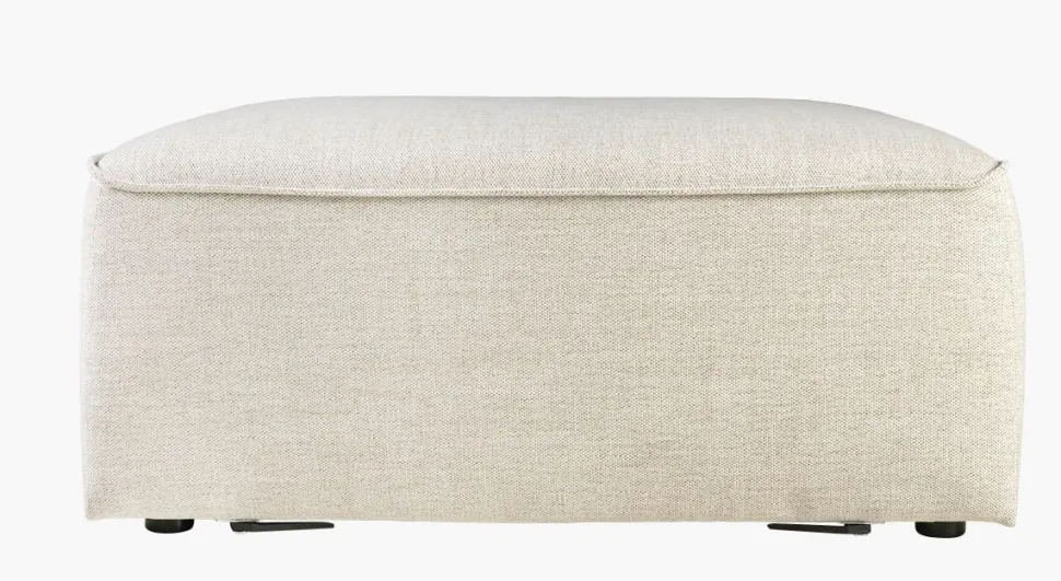 Sofamodul puff small natur - 93x64x44 cm