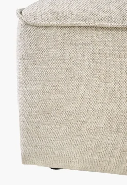 Sofamodul puff small natur - 93x64x44 cm