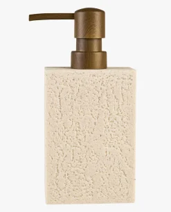 Såpedispenser sand - 8x5x18 cm