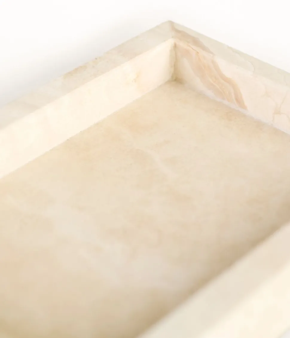 Såpeskål beige - 13,3x8,8x2 cm