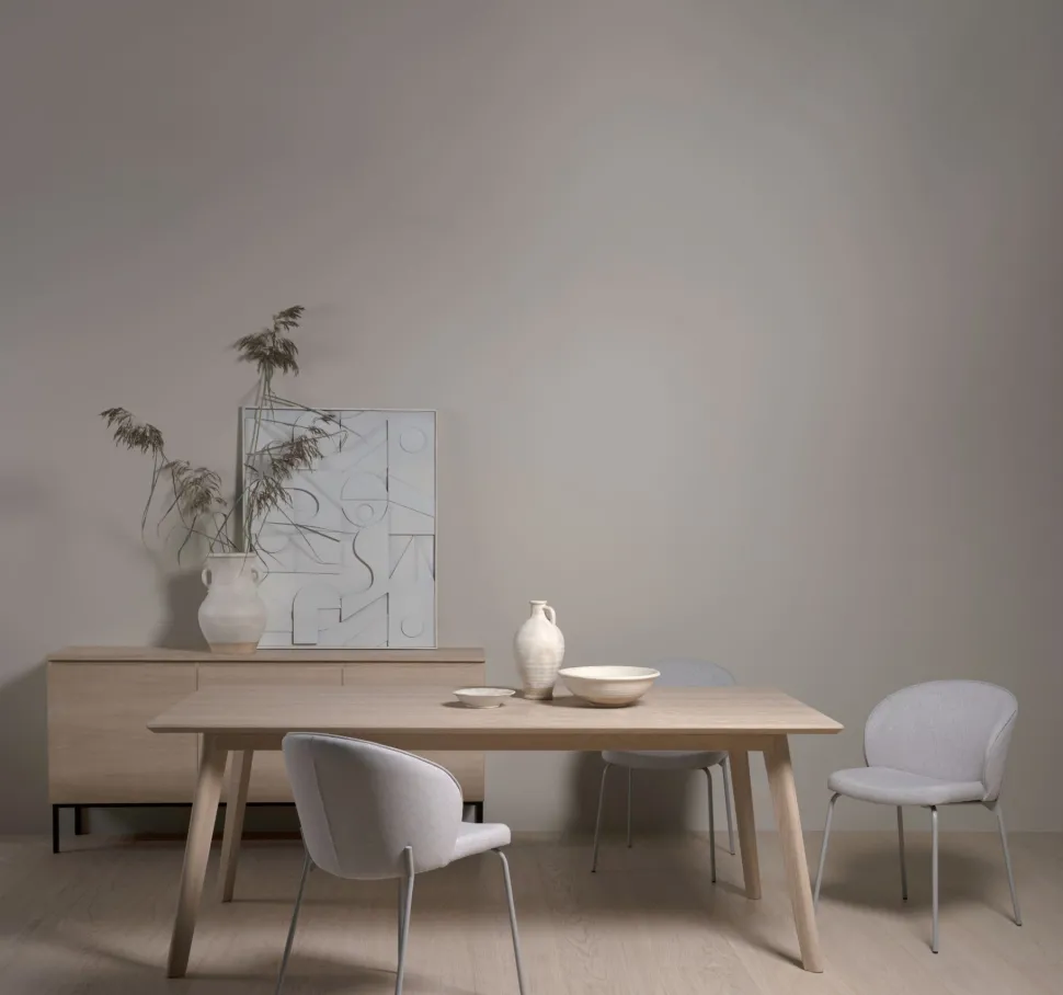 Spisebord natur - 100x200x75 cm