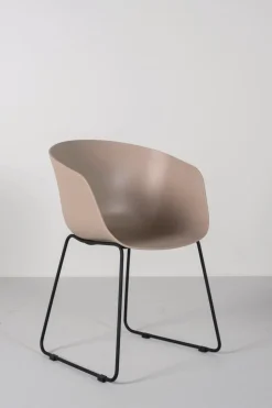Spisestuestol beige - 55x52x79 cm