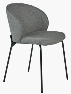 Spisestuestol grå - 57x49.5x80 cm