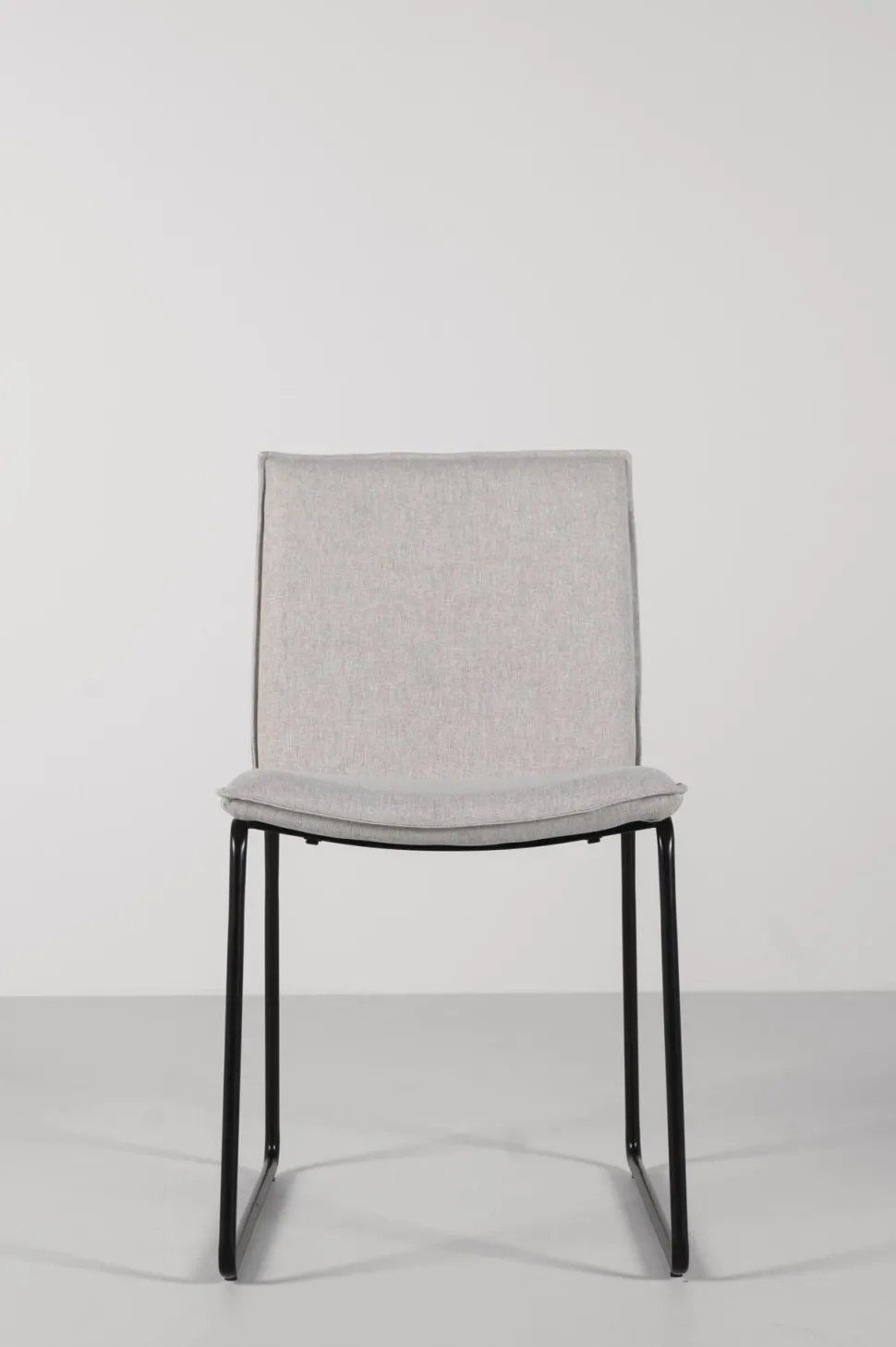 Spisestuestol lys beige - 56x82x46 cm
