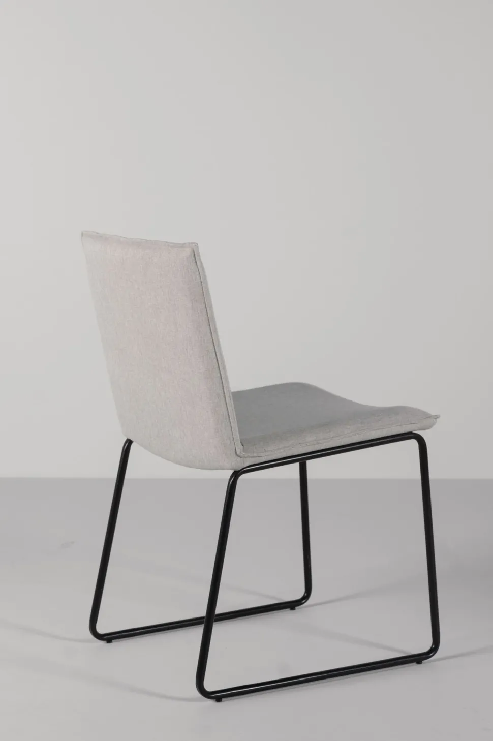 Spisestuestol lys beige - 56x82x46 cm
