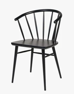 Spisestuestol svart - 53x53x81 cm