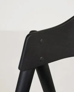 Spisestuestol svart - 54x51x74 cm