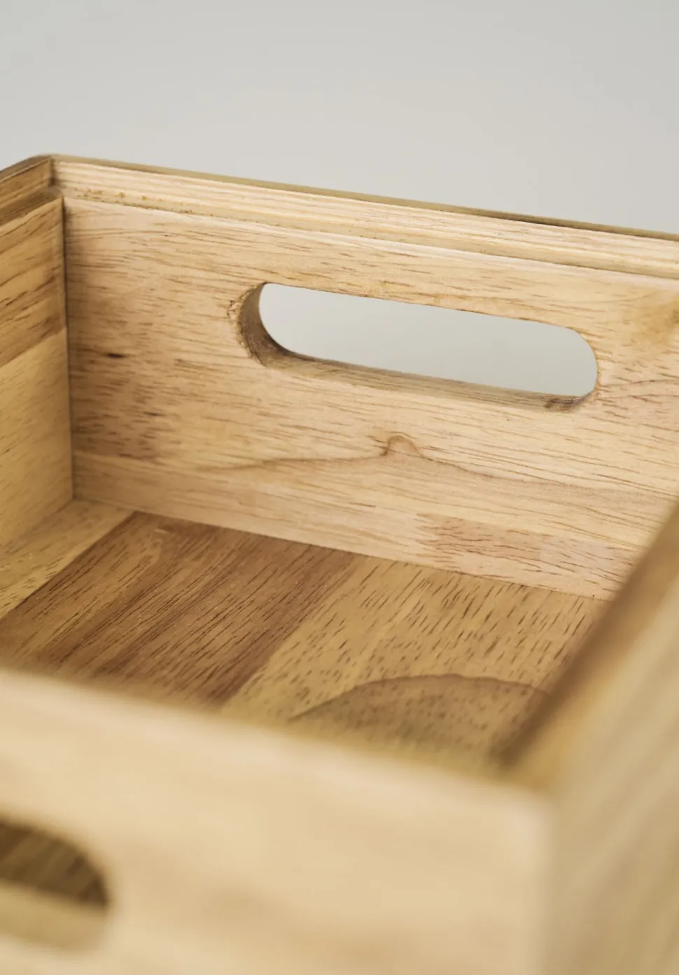 Stablebar oppbevaringsboks natur - 20x16x8 cm