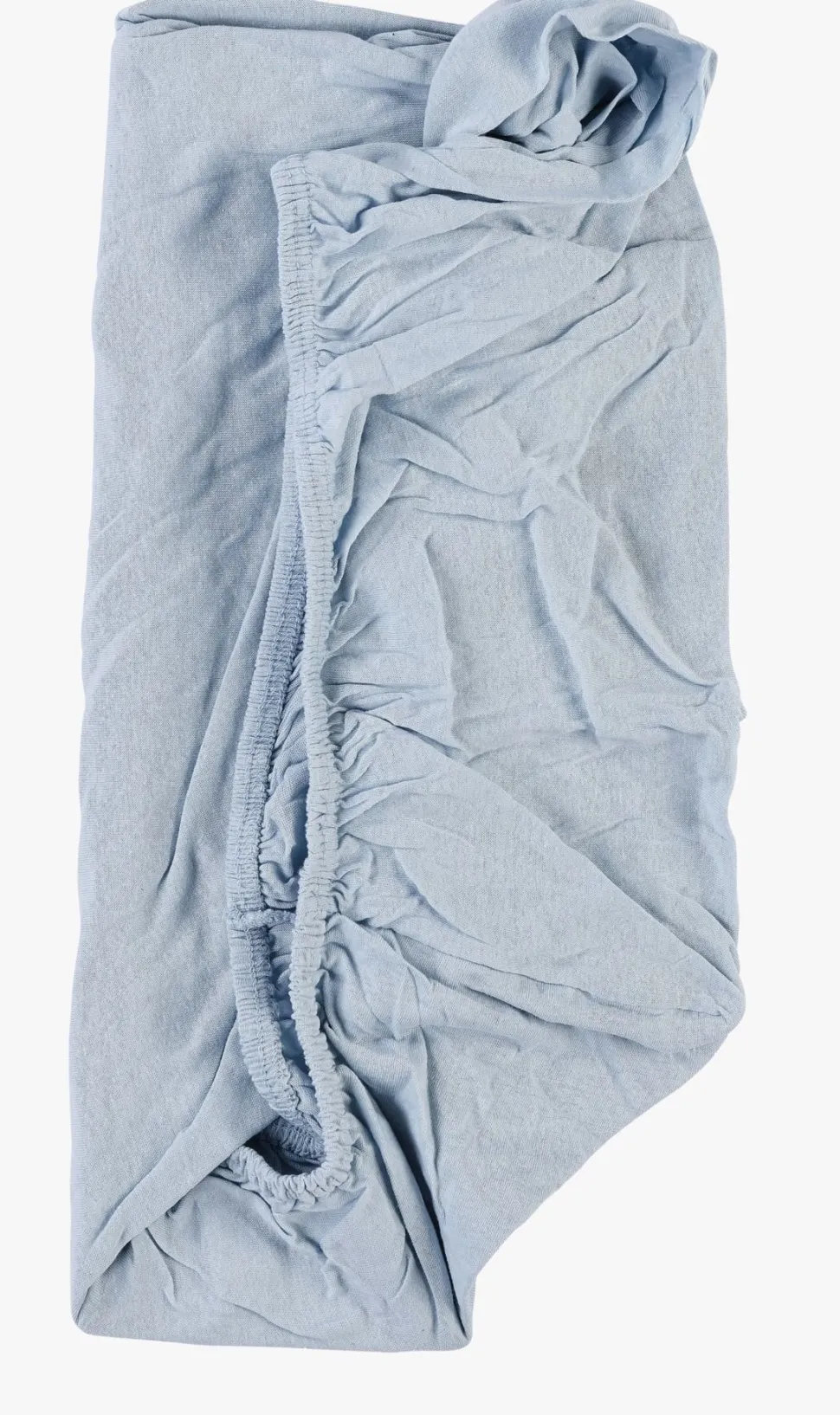 Stretchlaken lys blå - 60x120cm