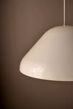 Taklampe krem - 19,5 cm ø43,4