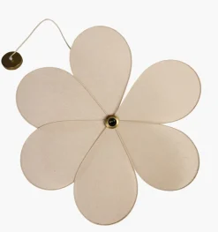 Taklampe natur - 30x30x9 cm