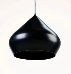 Taklampe svart - 29,5 cm ø34