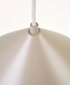 Taklampe taupe - 29,5 cm ø34