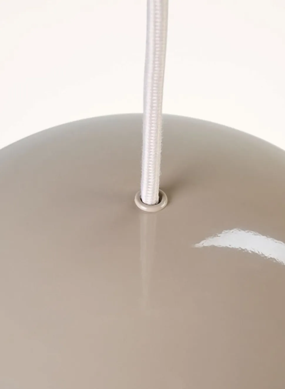 Taklampe taupe - 19,5 cm ø43,4
