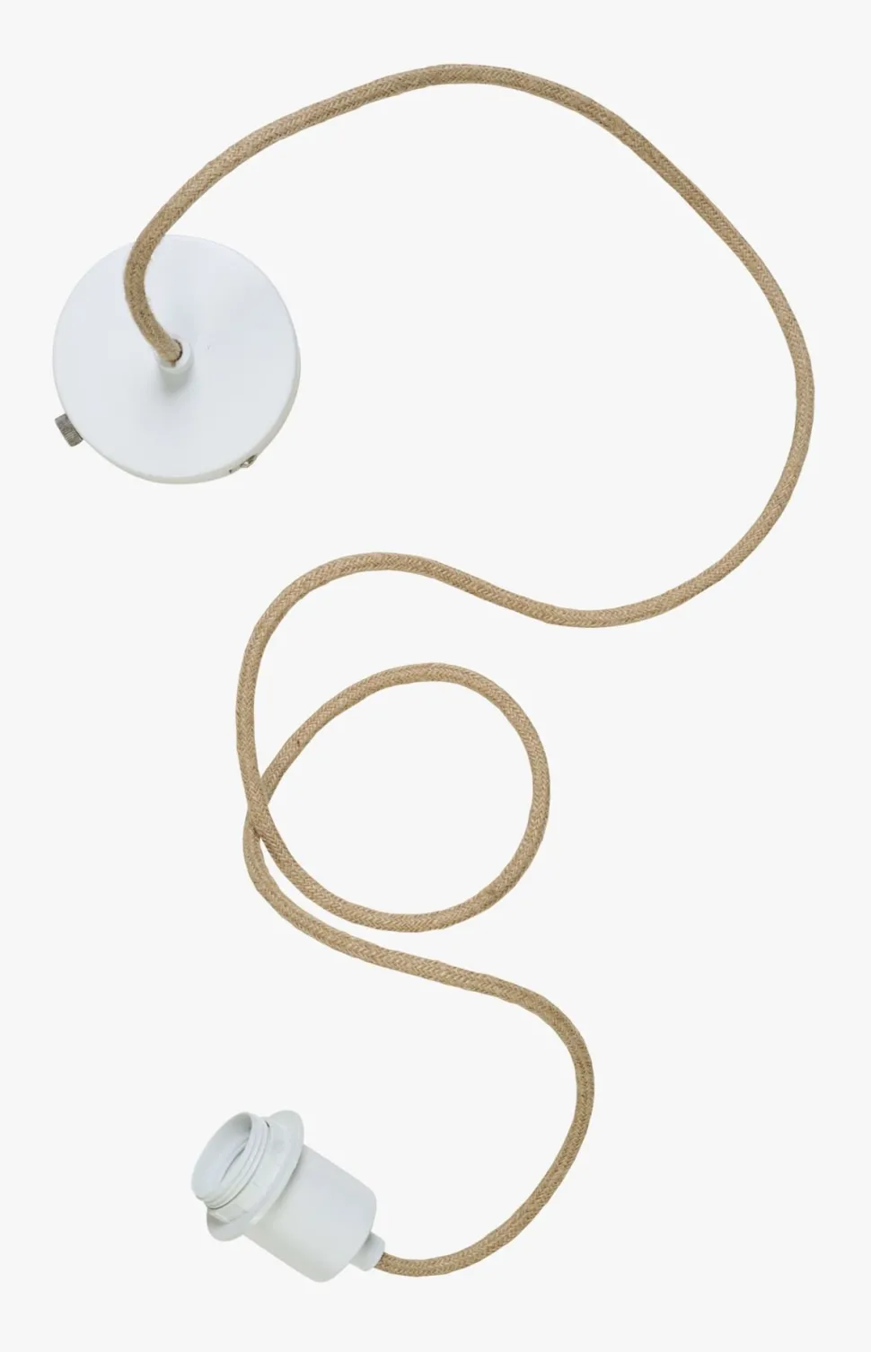 Takpendel hvit - 150 cm