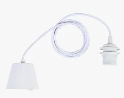 Takpendel hvit - 150 cm