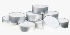Telys hvit - 30 stk