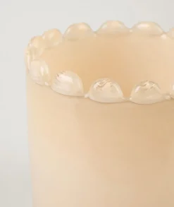 Telysholder beige - 15,6x15,6x15,5 cm