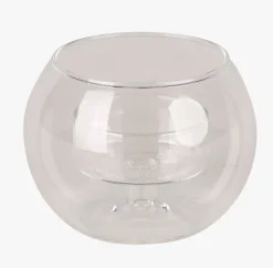 Telysholder transparent - 8x6 cm