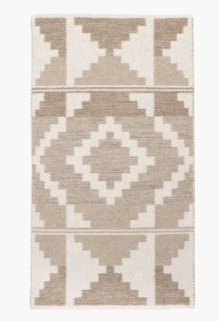 Teppe multi brun - 80x150 cm